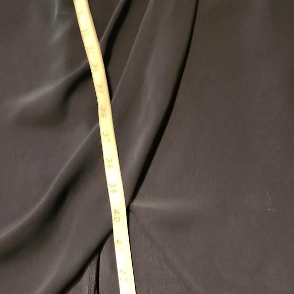 David's Bridal NWT Size 14 One-Shoulder Navy Gown - Picture 7 of 10